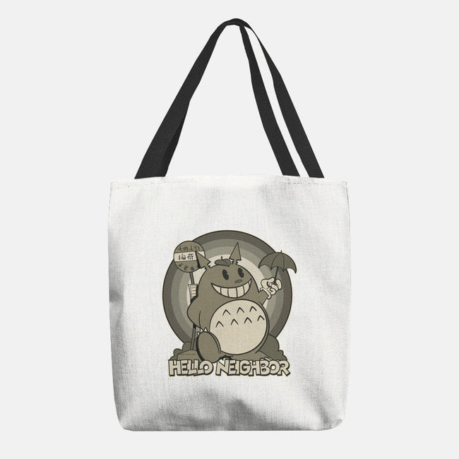 Hello My Neighbor-None-Basic Tote-Bag-sebasebi