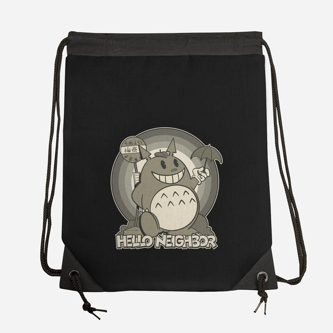 Hello My Neighbor-None-Drawstring-Bag-sebasebi