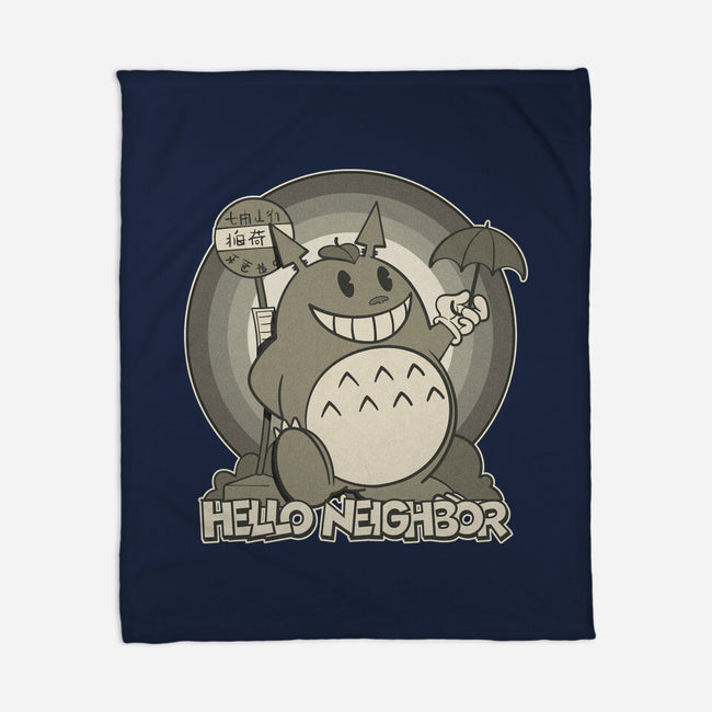 Hello My Neighbor-None-Fleece-Blanket-sebasebi