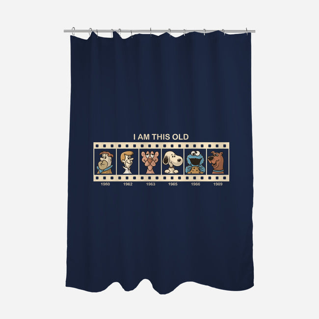 I Am This Old-None-Polyester-Shower Curtain-erion_designs