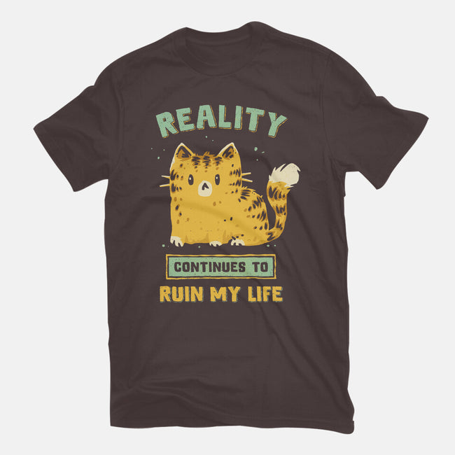 Reality Continues To Ruin My Life-Mens-Heavyweight-Tee-kg07