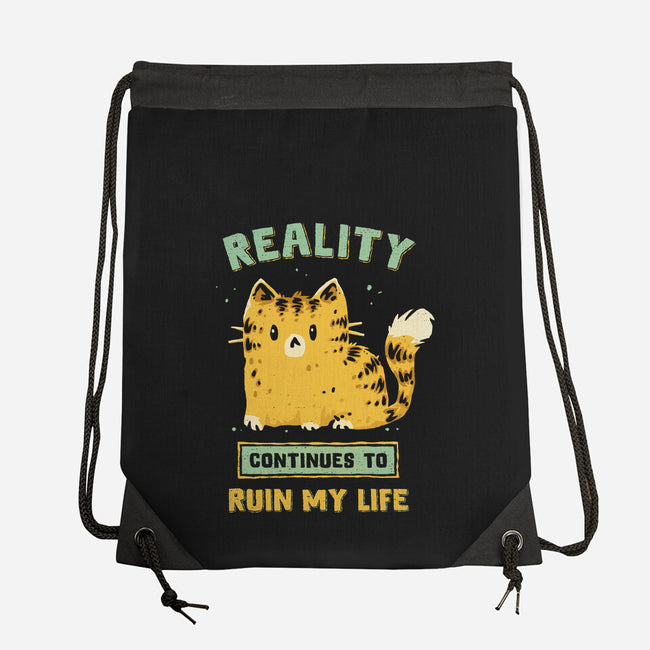 Reality Continues To Ruin My Life-None-Drawstring-Bag-kg07