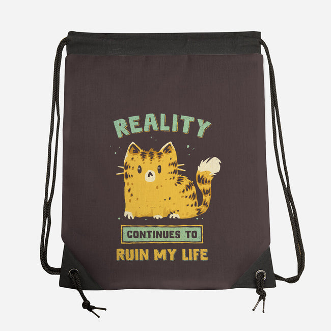 Reality Continues To Ruin My Life-None-Drawstring-Bag-kg07