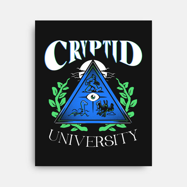 Cryptid University-None-Stretched-Canvas-estudiofitas