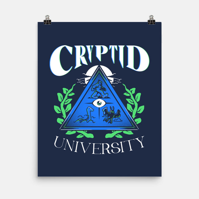 Cryptid University-None-Matte-Poster-estudiofitas