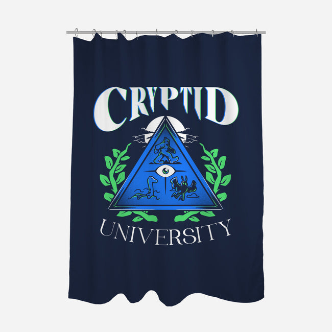 Cryptid University-None-Polyester-Shower Curtain-estudiofitas