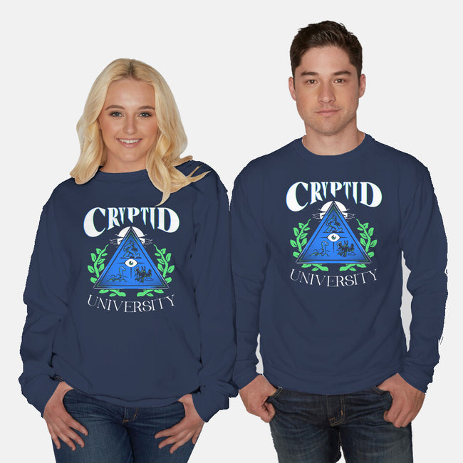 Cryptid University-Unisex-Crew Neck-Sweatshirt-estudiofitas