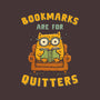 Bookmarks Are For Quitters-None-Drawstring-Bag-kg07