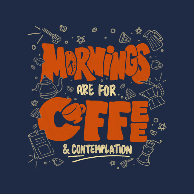 Coffee And Contemplation-Unisex-Basic-Tee-tobefonseca