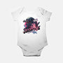 Out Of This World Terror-Baby-Basic-Onesie-glitchygorilla