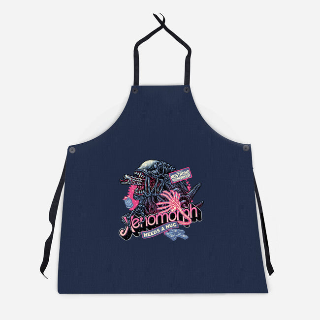 Out Of This World Terror-Unisex-Kitchen-Apron-glitchygorilla