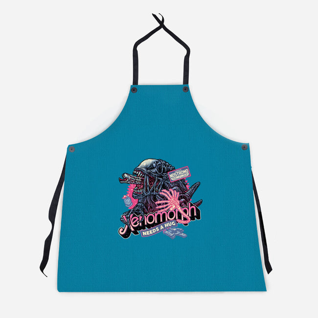 Out Of This World Terror-Unisex-Kitchen-Apron-glitchygorilla