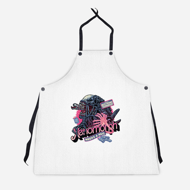 Out Of This World Terror-Unisex-Kitchen-Apron-glitchygorilla