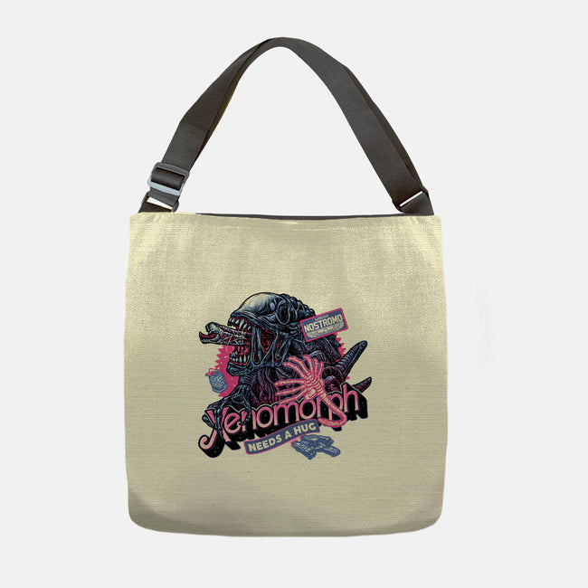 Out Of This World Terror-None-Adjustable Tote-Bag-glitchygorilla