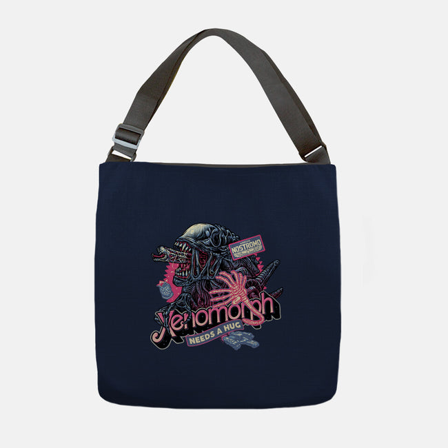 Out Of This World Terror-None-Adjustable Tote-Bag-glitchygorilla