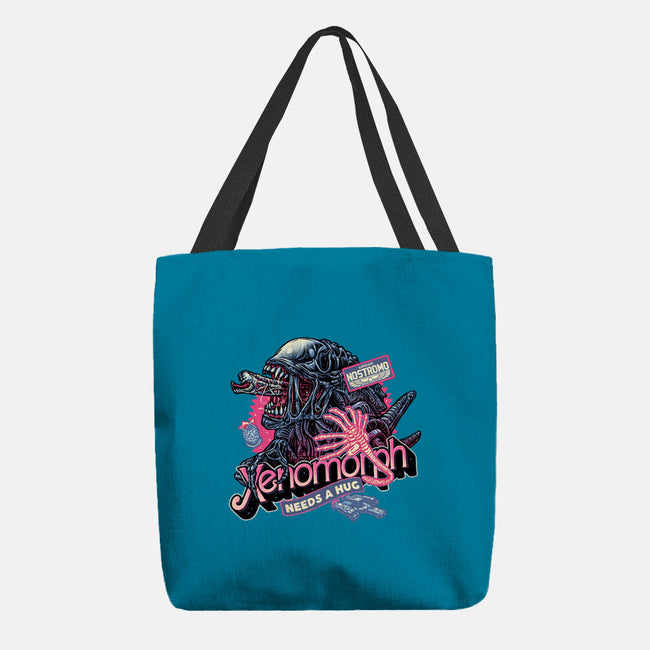 Out Of This World Terror-None-Basic Tote-Bag-glitchygorilla