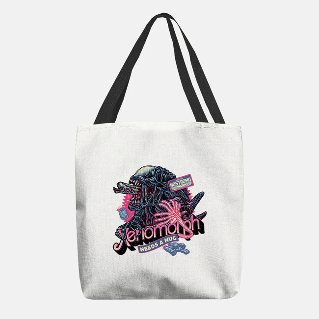 Out Of This World Terror-None-Basic Tote-Bag-glitchygorilla