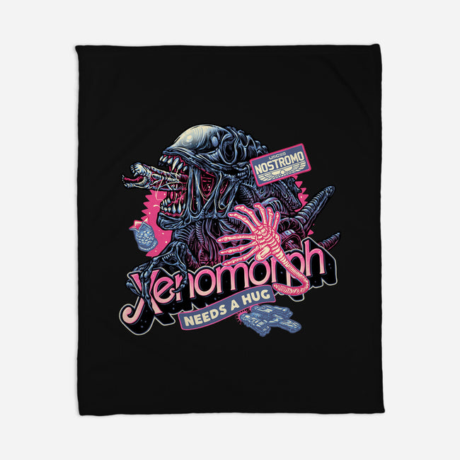 Out Of This World Terror-None-Fleece-Blanket-glitchygorilla