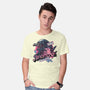 Out Of This World Terror-Mens-Basic-Tee-glitchygorilla