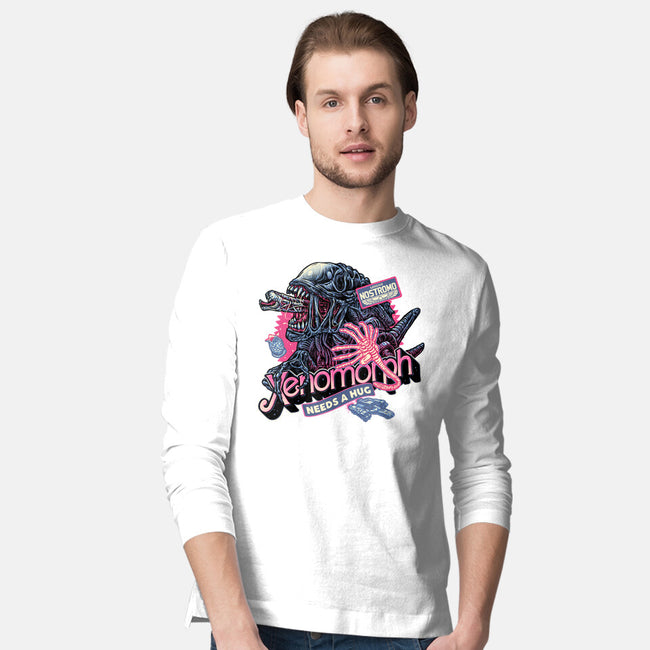 Out Of This World Terror-Mens-Long Sleeved-Tee-glitchygorilla