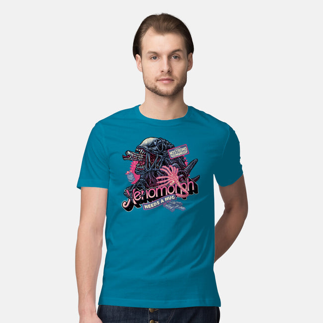 Out Of This World Terror-Mens-Premium-Tee-glitchygorilla