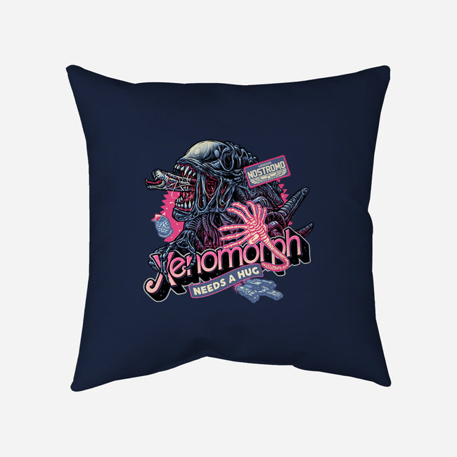 Out Of This World Terror-None-Removable Cover w Insert-Throw Pillow-glitchygorilla