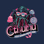 Creatures From The Deep-Womens-Racerback-Tank-glitchygorilla