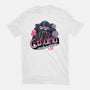 Creatures From The Deep-Womens-Fitted-Tee-glitchygorilla