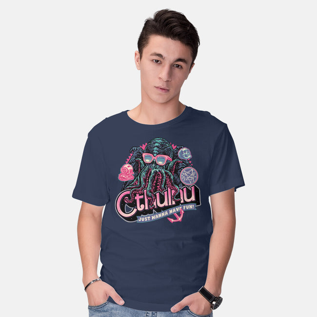 Creatures From The Deep-Mens-Basic-Tee-glitchygorilla