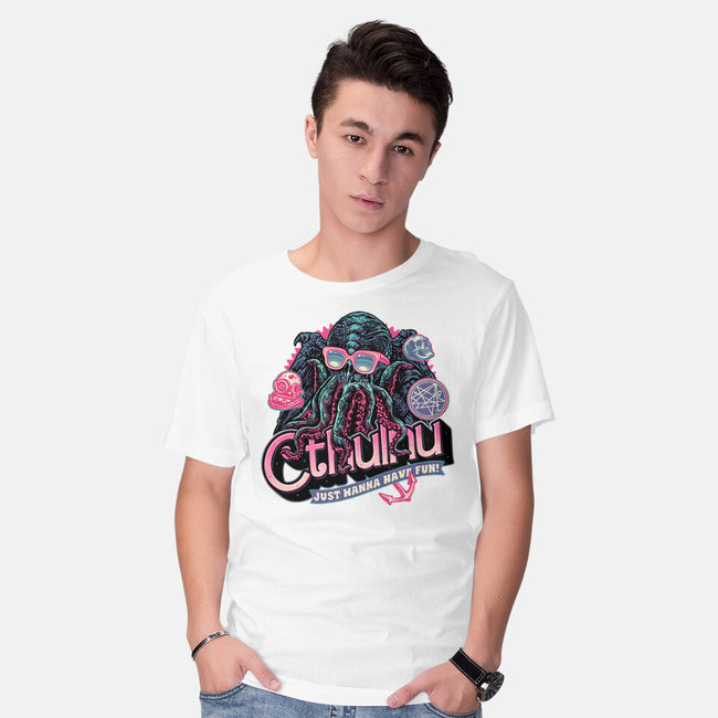 Creatures From The Deep-Mens-Basic-Tee-glitchygorilla