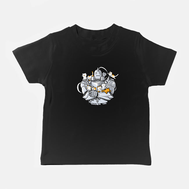 Purrmetal Alchemist-Baby-Basic-Tee-naomori