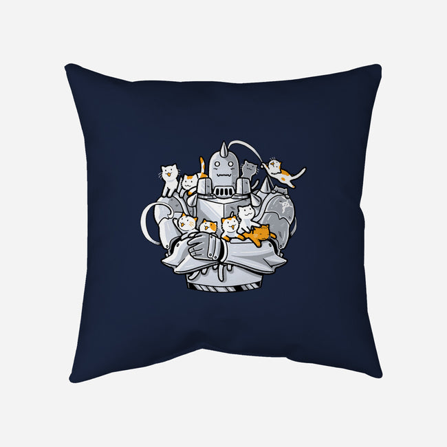 Purrmetal Alchemist-None-Removable Cover w Insert-Throw Pillow-naomori