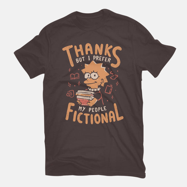 I Prefer My People Fictional-Mens-Basic-Tee-Arigatees