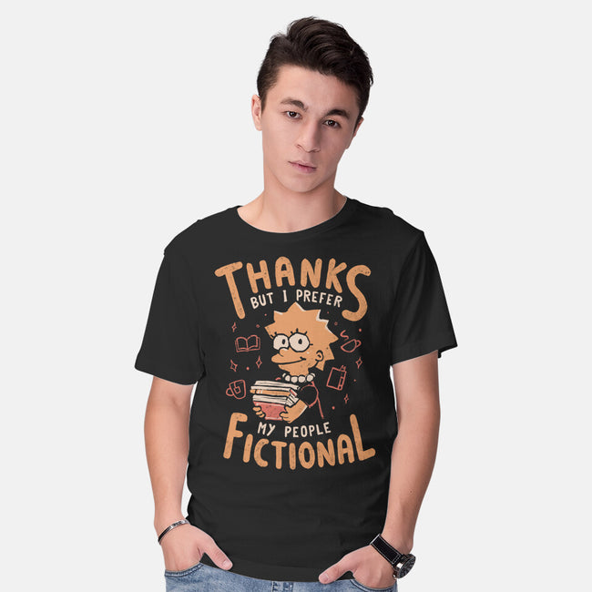 I Prefer My People Fictional-Mens-Basic-Tee-Arigatees