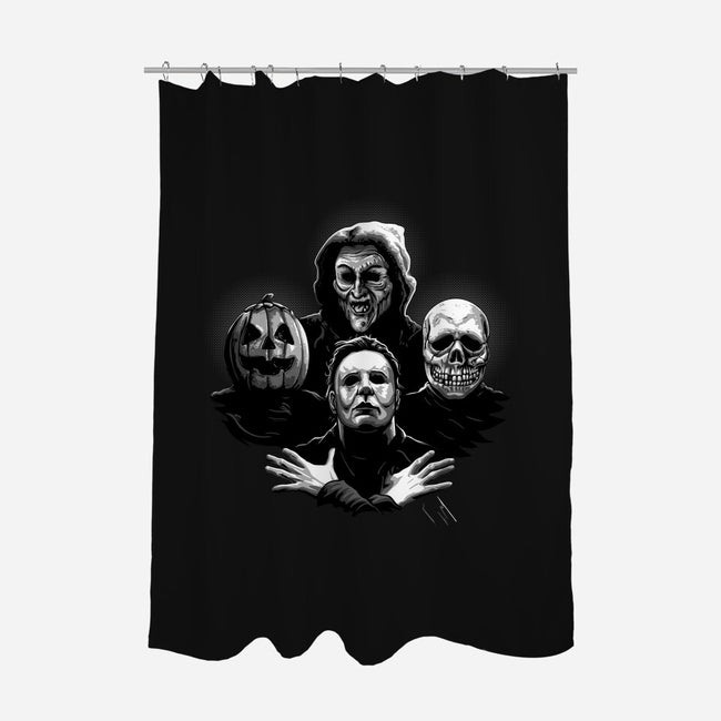 Halloween Rhapsody-None-Polyester-Shower Curtain-daobiwan