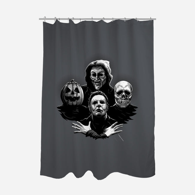 Halloween Rhapsody-None-Polyester-Shower Curtain-daobiwan