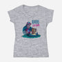 Lost Book-Womens-V-Neck-Tee-Getsousa!