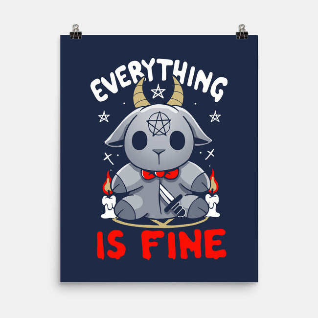 Baphomet Is Fine-None-Matte-Poster-Vallina84