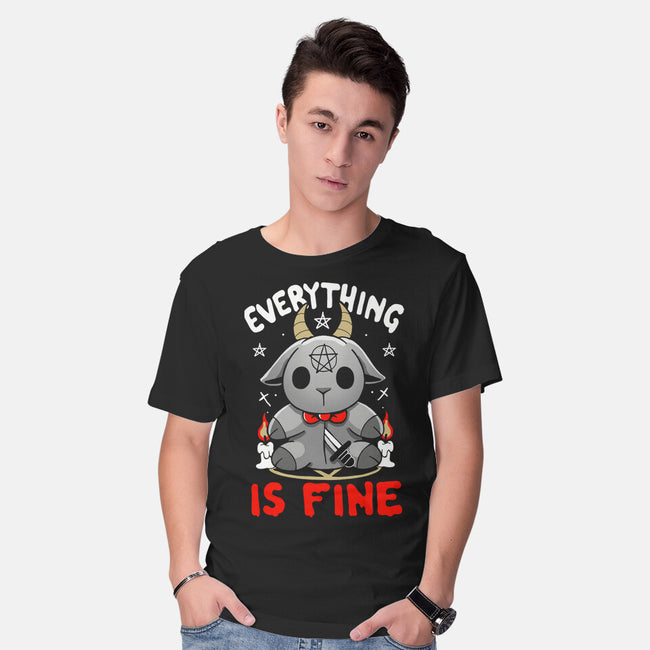 Baphomet Is Fine-Mens-Basic-Tee-Vallina84