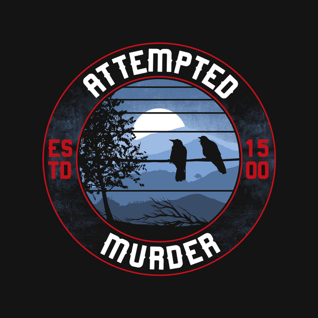 Attempted Murder Crows-None-Polyester-Shower Curtain-rocketman_art