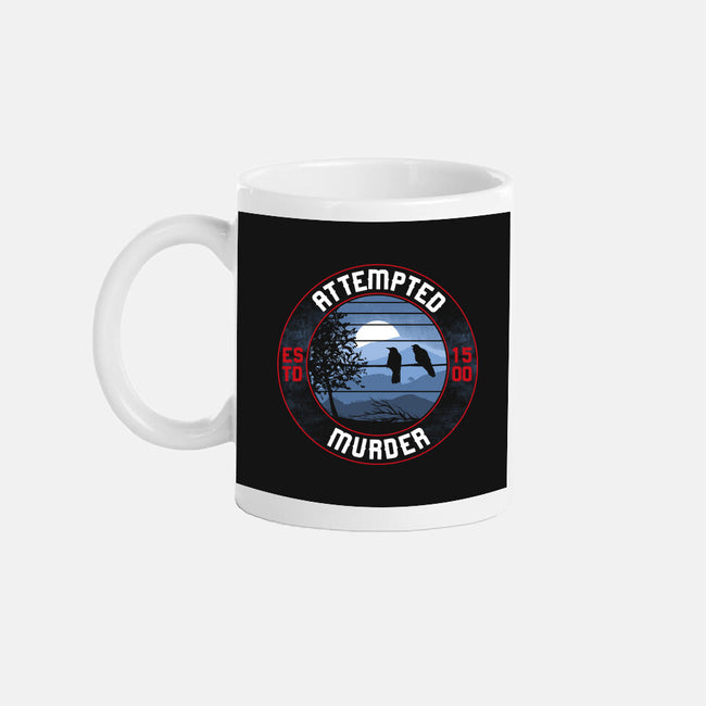 Attempted Murder Crows-None-Mug-Drinkware-rocketman_art