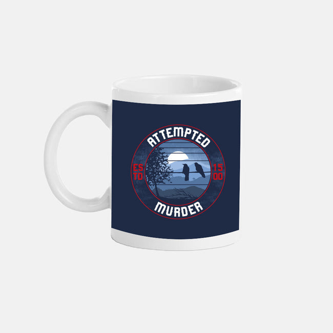 Attempted Murder Crows-None-Mug-Drinkware-rocketman_art