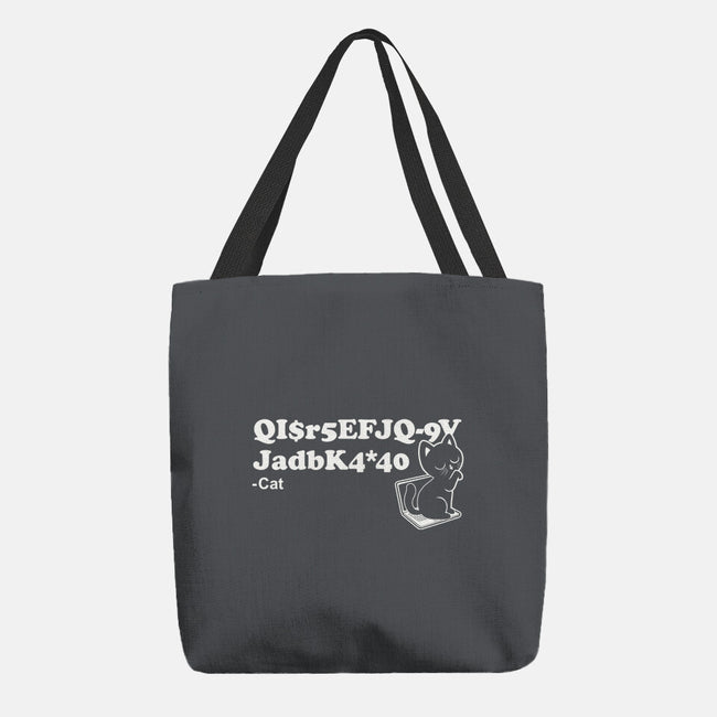 Cat Poem-None-Basic Tote-Bag-Studio Mootant