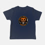 Smiling Creepy Pumpkin-Baby-Basic-Tee-Studio Mootant