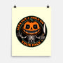 Smiling Creepy Pumpkin-None-Matte-Poster-Studio Mootant