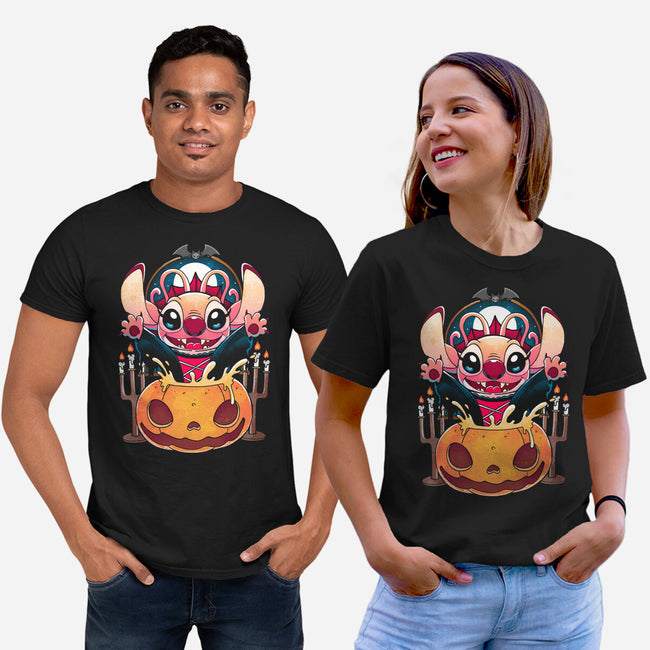 Sweet Pumpkin Experiment-Unisex-Basic-Tee-Vallina84