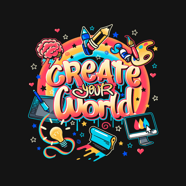 Create Your World-Womens-Basic-Tee-Getsousa!