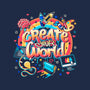 Create Your World-Unisex-Basic-Tee-Getsousa!