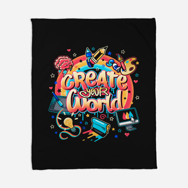 Create Your World-None-Fleece-Blanket-Getsousa!