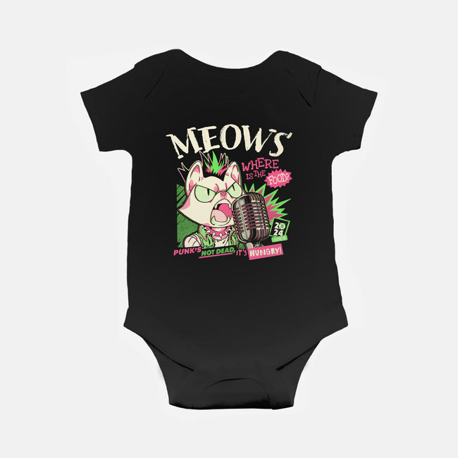 The Meows-Baby-Basic-Onesie-Estudio Horta